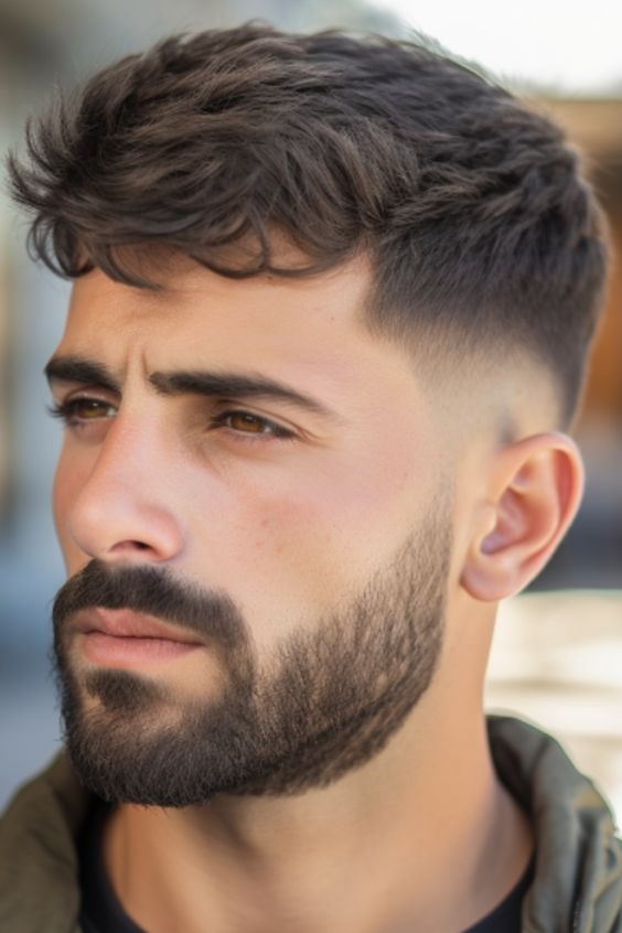 Textured top with fade