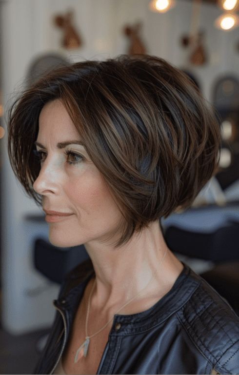 bubble bob cut