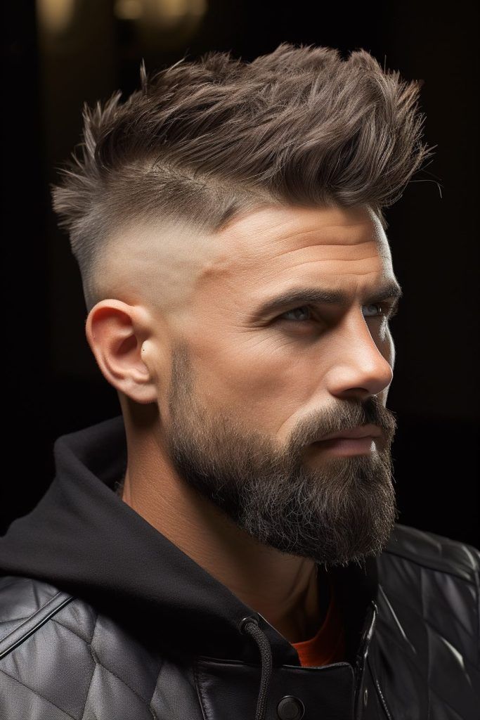 burst fade haircuts for men