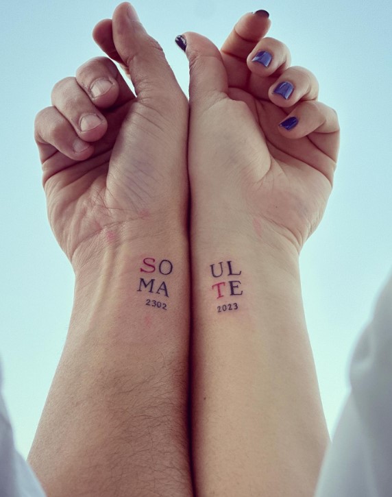 couple tattoos