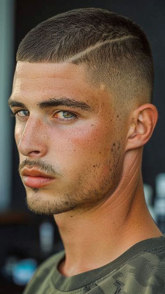 fade crew cut