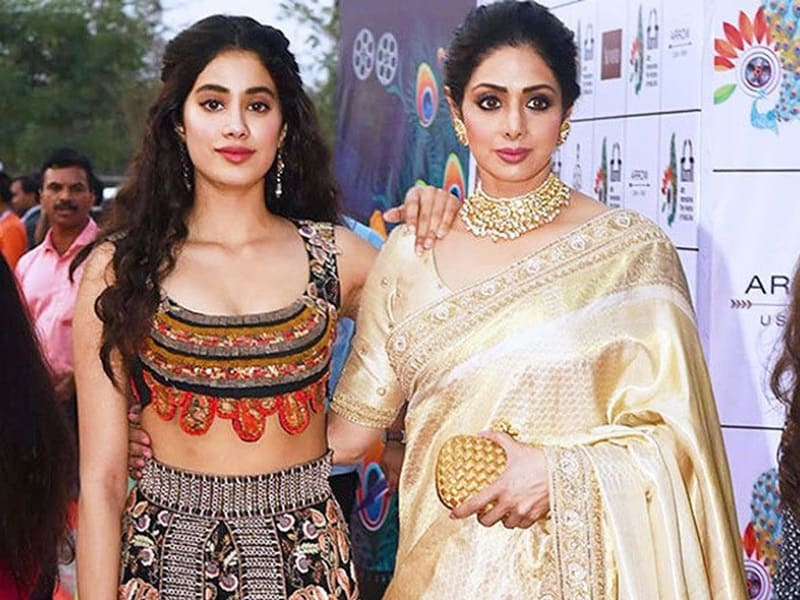 janhvi kapoor with sridevi