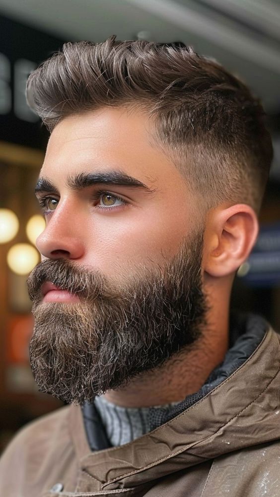 mid fade haircut for men