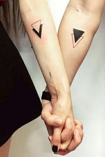 puzzle couple tattoos