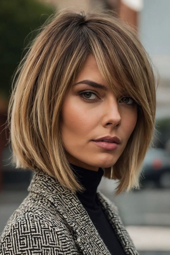 side fringe bob