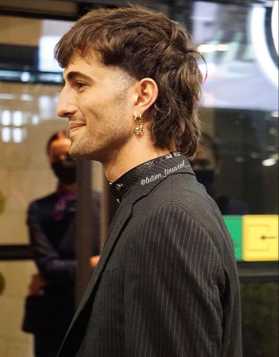 Classic mullet haircut