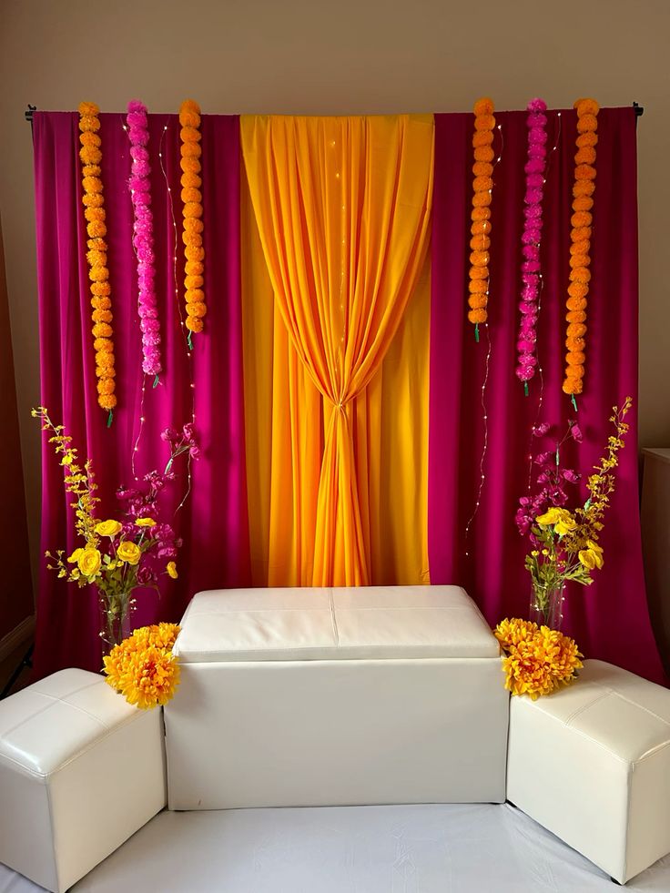 Easy two colour event decor
