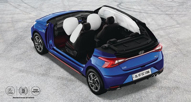 Hyundai i20 N Line Safety Features