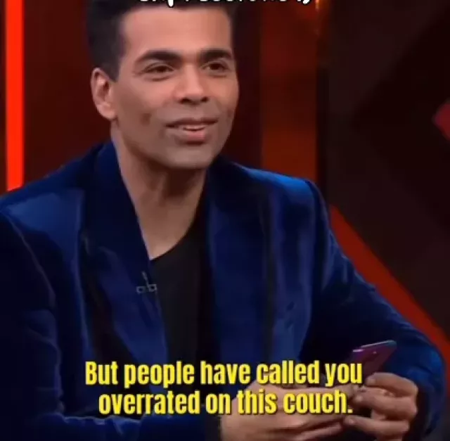 Karan Johar Kartik Aryan Overrated