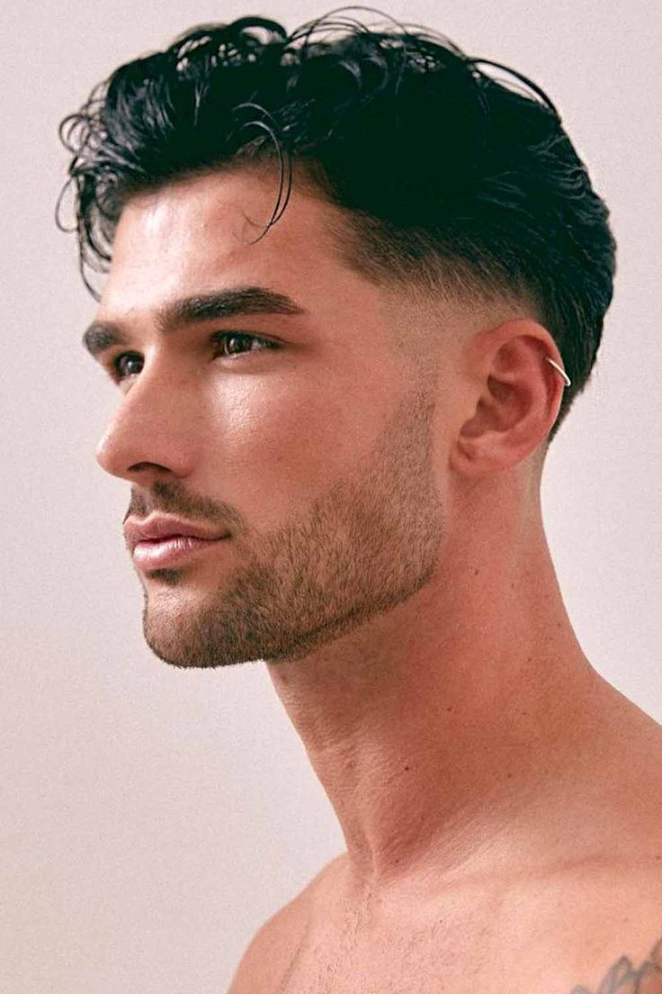 Low fade comb over