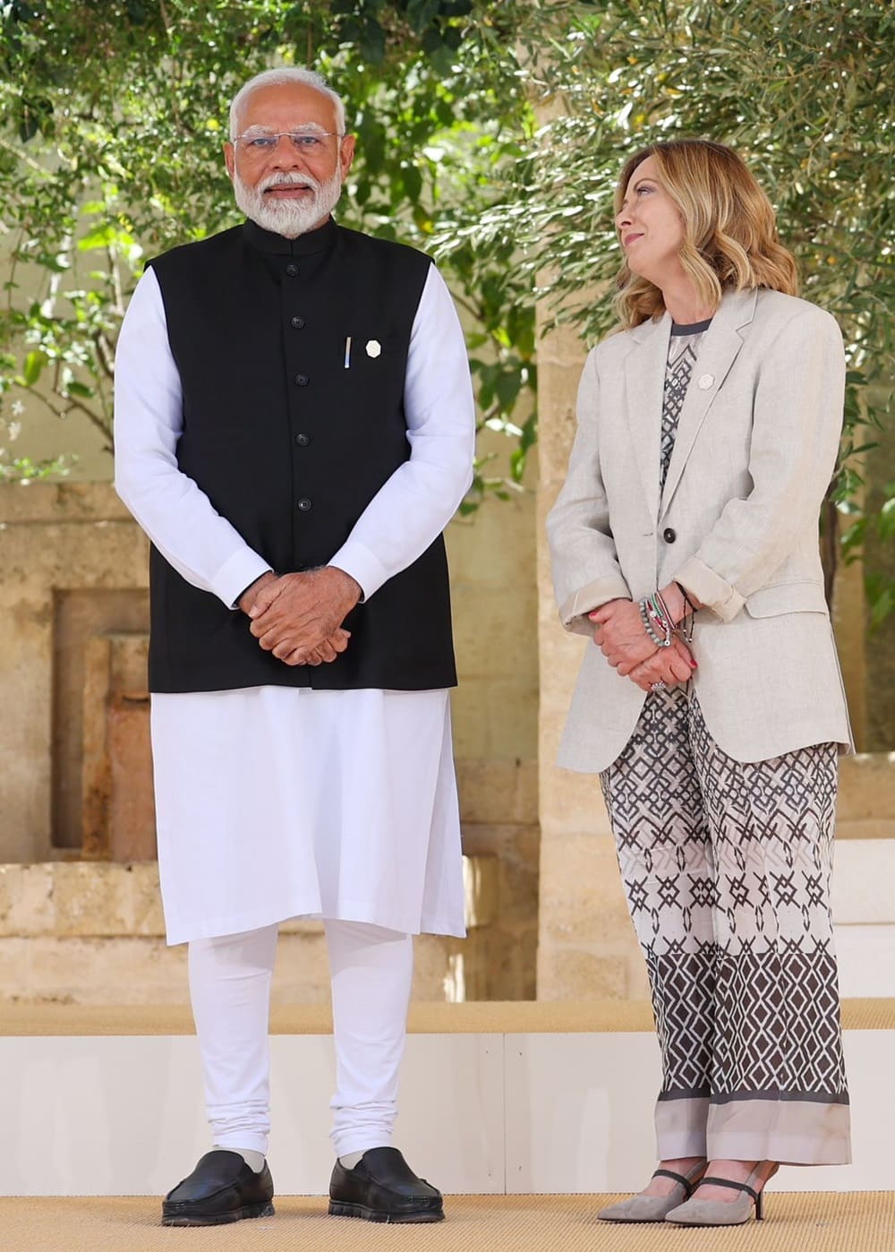 Narendra Modi Giorgia Meloni