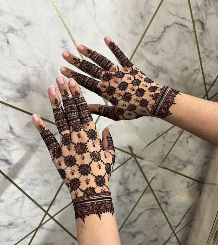 ornamental mehndi design
