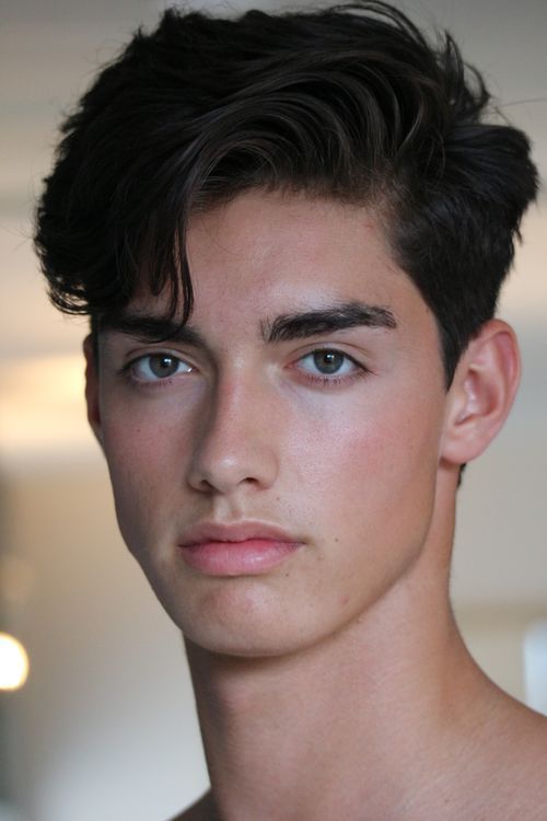 Side swept fringe medium haircuts for men