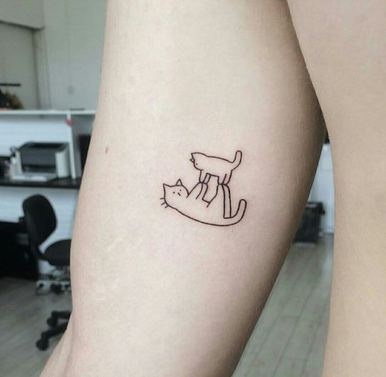 Small cat tattoos