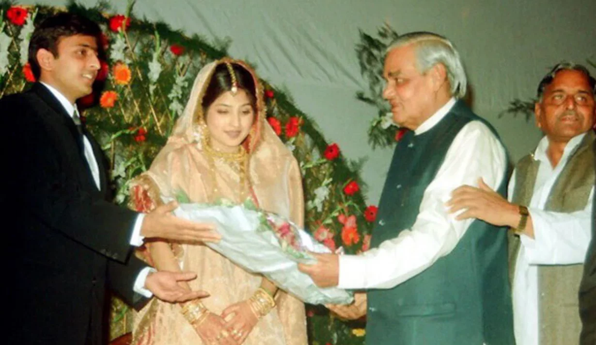 atal-bihari-vajpayee-akhilesh-yadav-wedding