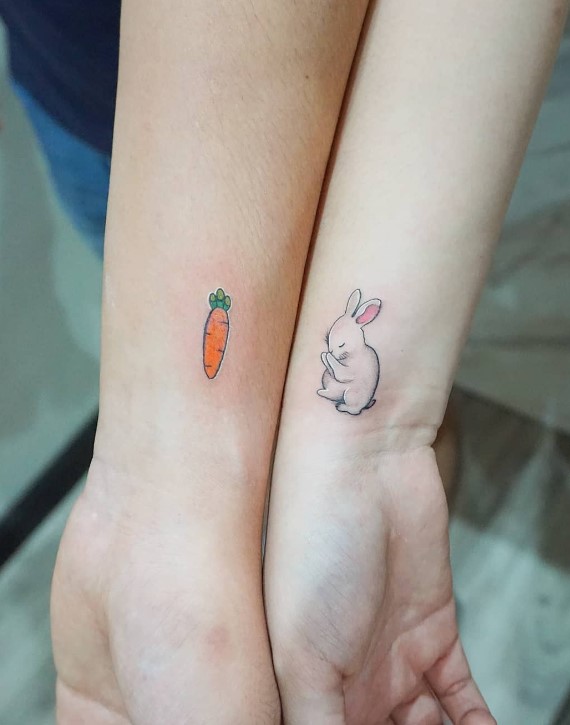 couple tattoo design