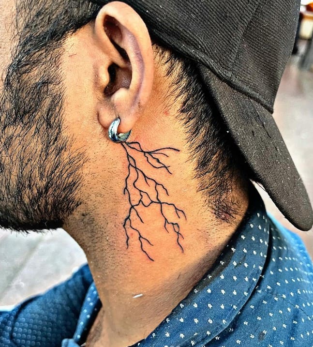 creative neck tattoos