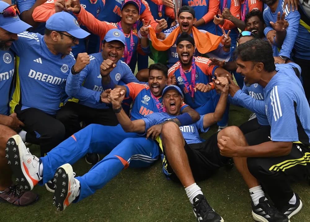 hardik pandya rahul dravid world cup 2024