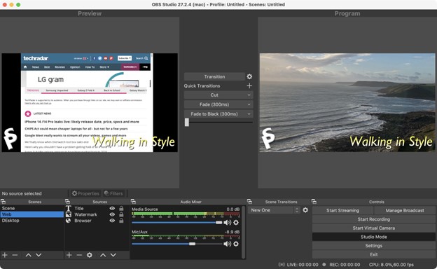 obs studio screen recorder for pc