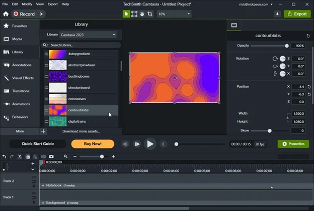 camtasia screen recorder for pc