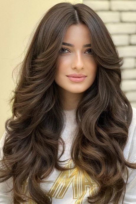 long hair step cut