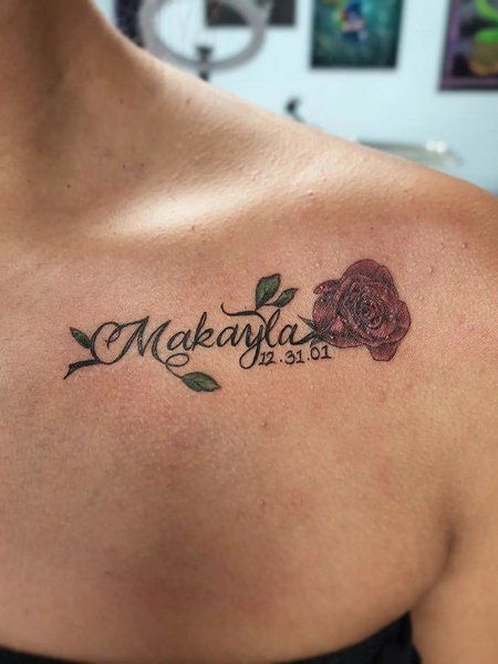 name tattoo ideas women