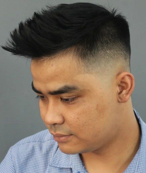 round face men hairstyles