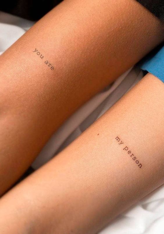 soulmate matching couple tattoos