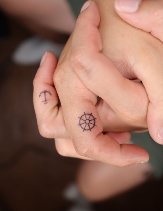 true love couple tattoo designs