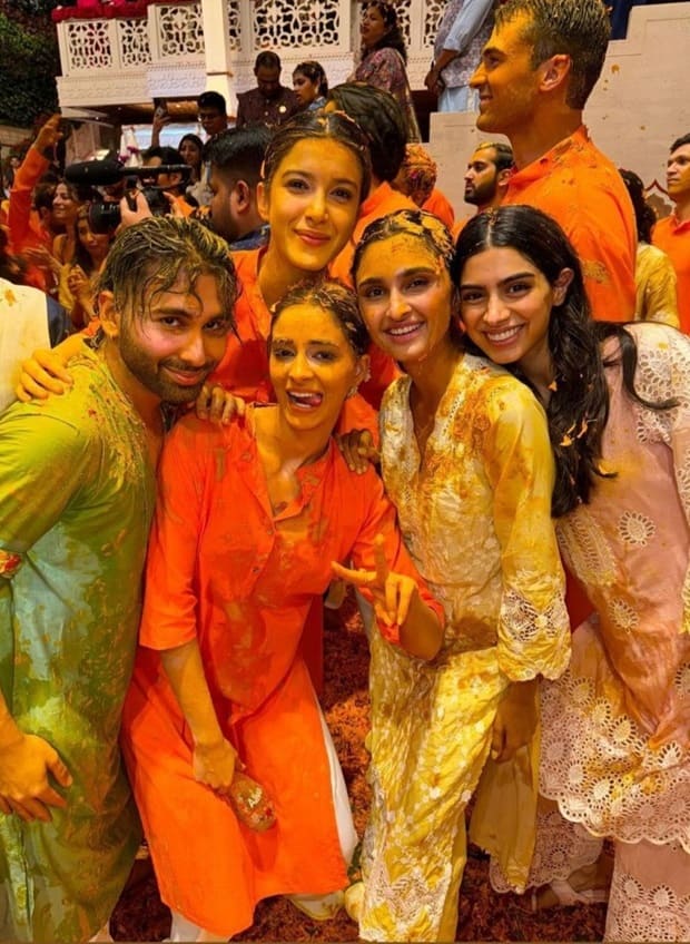 Ambani haldi ceremony 