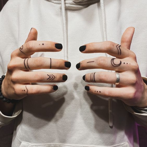 Finger Tattoo designs