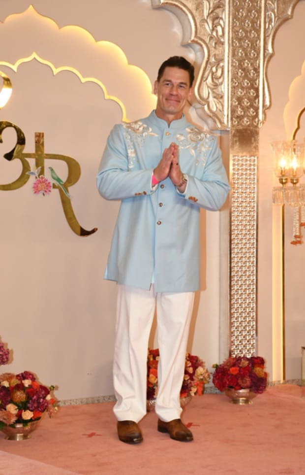 John Cena at Ambani wedding