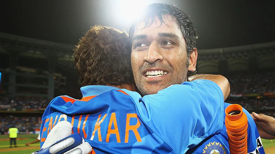 Mahendra Singh Dhoni never wishes his teammates luck prior to games