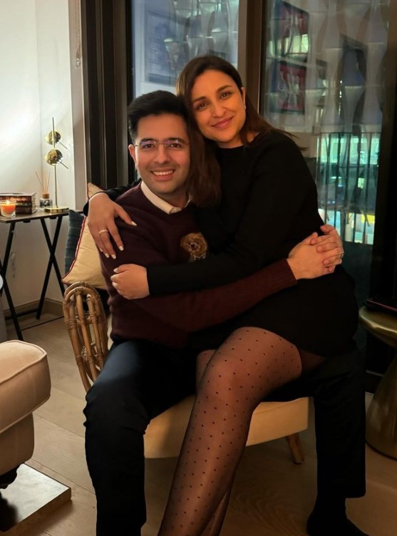 Parineeti Chopra with Raghav Chadha