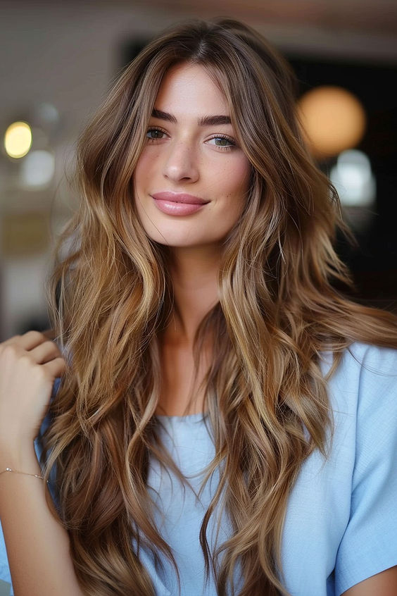 Step Cut With highlights