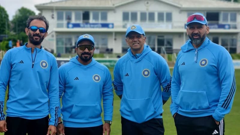 Team India caoching staff