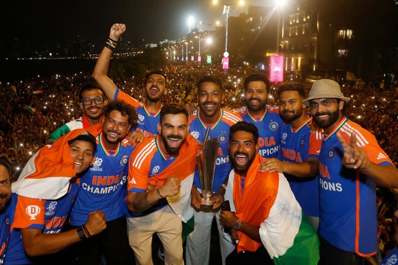 Team india wankhede t20 worldcup