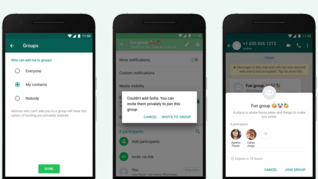 WhatsApp-group new update FAQ