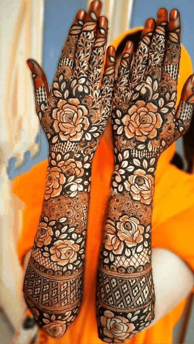 arabic bridal mehndi
