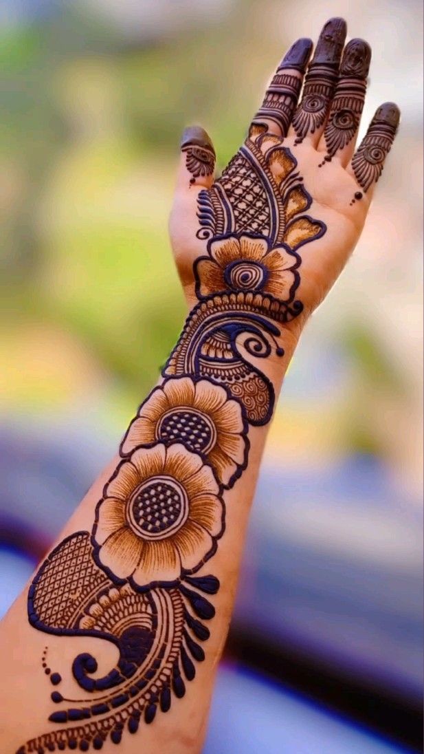 arabic mehndi design full hands