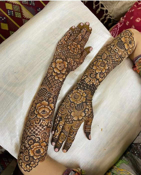 bridal arabic henna designs