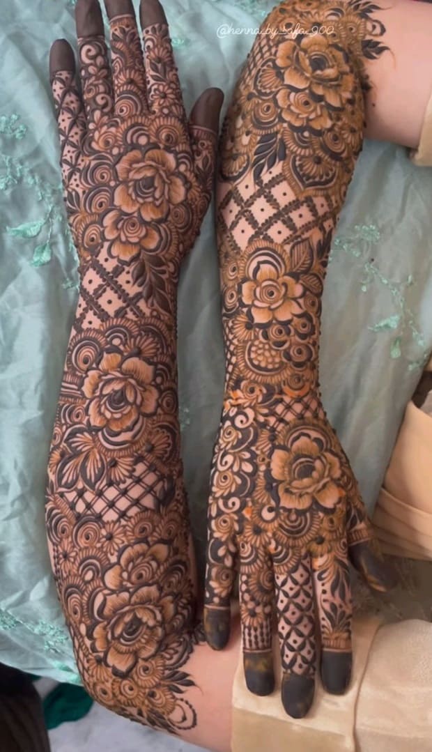 bridal henna designs