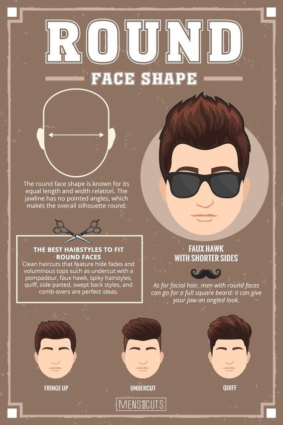 round face shape haircuts