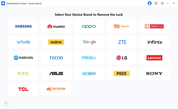 Choose Device Details