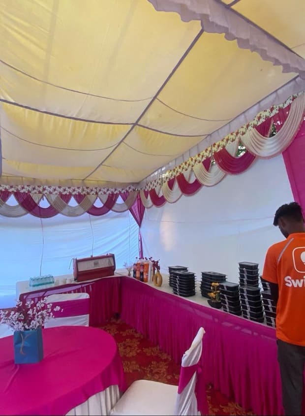 Swiggy food for engagement ceremony 