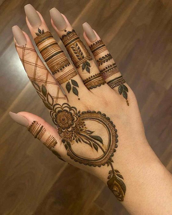 rakhi mehndi designs