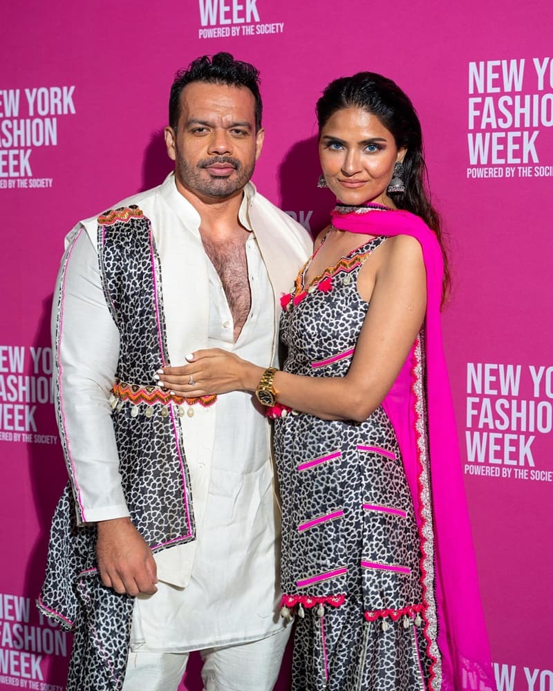 Ritu Rathee with Gaurav Taneja