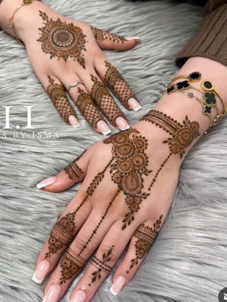 Floral ornamental design
