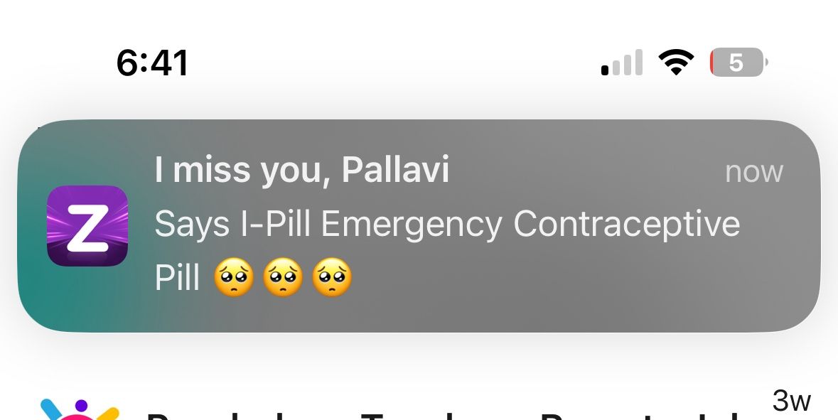 I miss you pallavi ipill - zepto