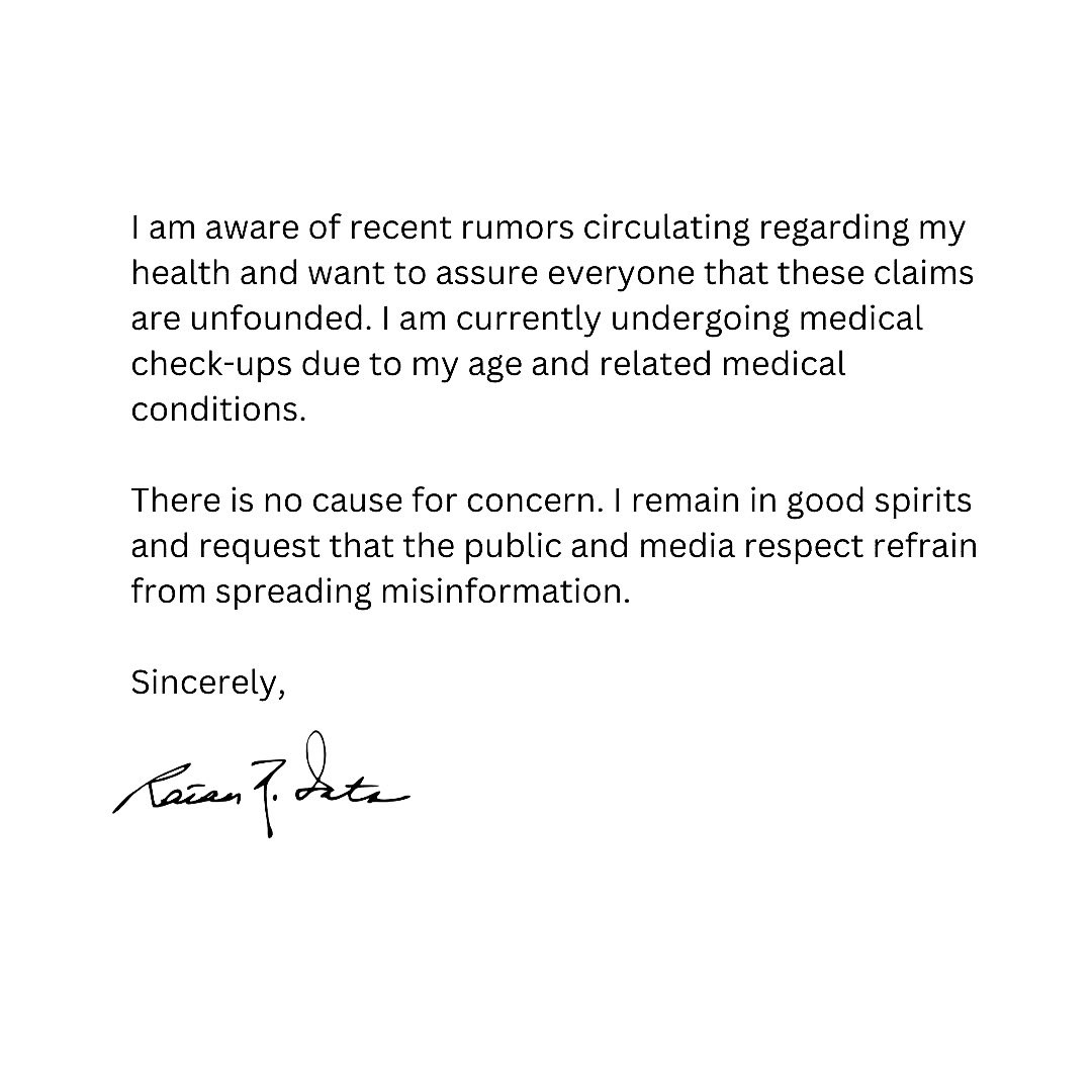 Ratan Tata last post
